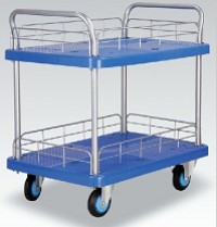 xe đẩy hàng 2 tầng 150 kg